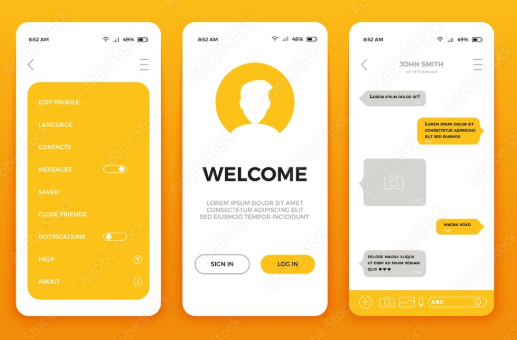 Mobile App UI